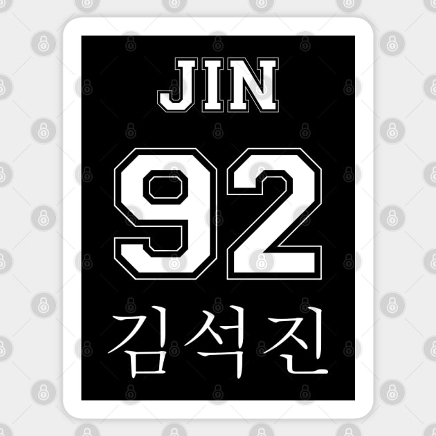 BTS - JIN Sticker by IKIGAISEKAI